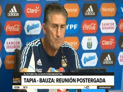 El futuro de la selección: se hará este miércoles la reunión de Tapia y Bauza