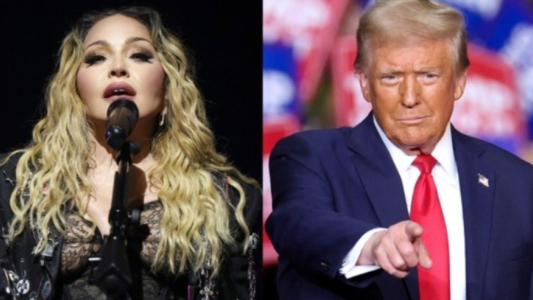 Madonna acusa a Trump de haberse atribuido el título de "rey"
