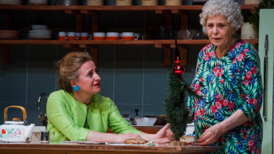 En clave de comedia, las miserias de cuatro vecinas quedan expuestas en "Cae la noche tropical"