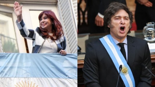 CFK contra Javier Milei: "Dijiste la misma cantinela de siempre y se te trababa la lengua"