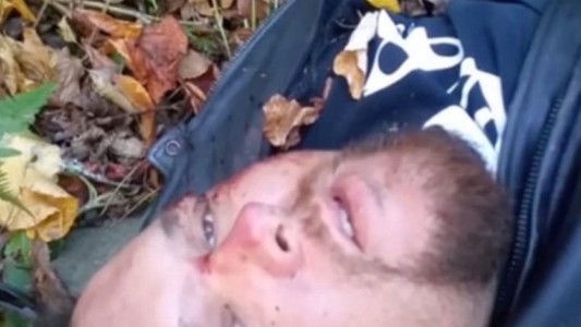 Video: chocó con la moto, grabó su despedida y se hizo viral