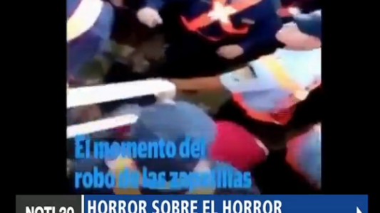 Horror sobre el horror: al hincha de Belgrano le robaron las zapatillas mientras agonizaba