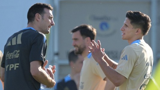 Scaloni tiene selección argentina definida "en un 90%" para visitar a Uruguay