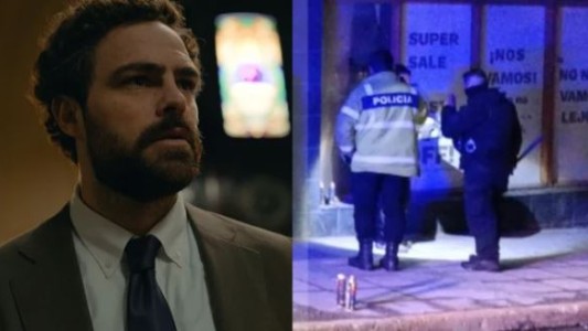 Detuvieron a Peter Lanzani por vandalizar la vía pública en Ushuaia