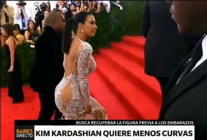 Kim Kardashian quiere menos curvas