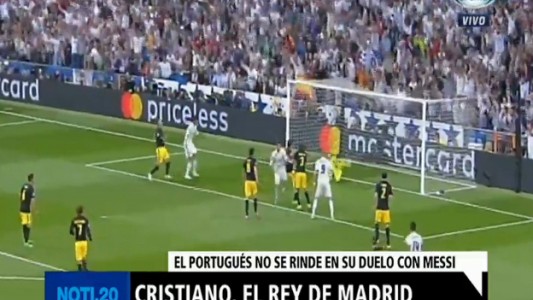 El Real goleó al Atlético Madrid y puso un pie en la final de la Champions