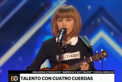 Talento con cuatro cuerdas