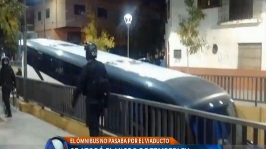 Se atoró el micro de Temperley