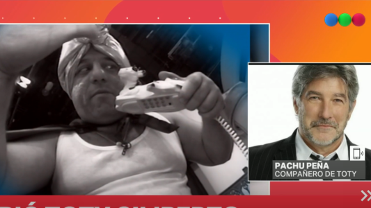 "Transmitía algo que él solo podía": el dolor de Pachu Peña por la muerte de Toti Cilibero