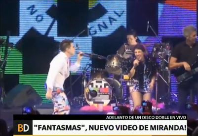 "Fantasmas", el nuevo video de Miranda