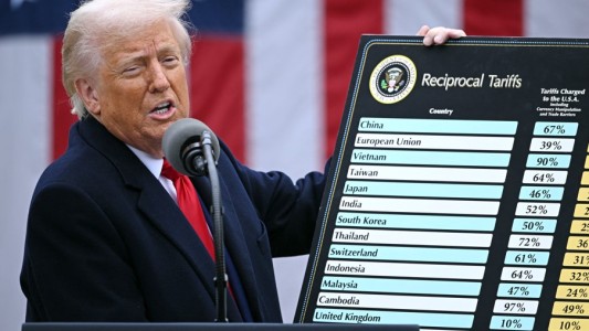 Donald Trump anunció aranceles de al menos 10% sobre los bienes que ingresan a EE.UU.