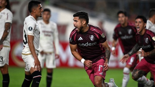 Con gol de Paulo Díaz, River venció a Universitario en su debut en la Conmebol Libertadores