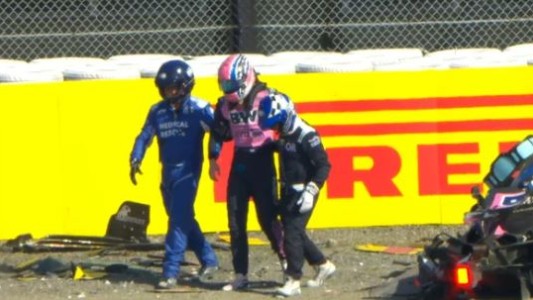 Doohan sufrió un fuerte accidente en la segunda prueba libre que lideró Piastri