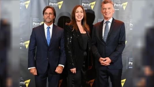 María Eugenia Vidal encabezó cena anual de la Fundación Pensar con Macri y Lacalle Pou como figuras centrales