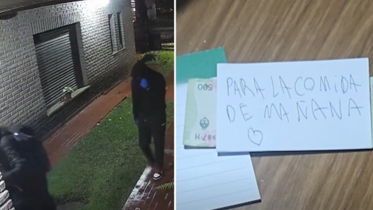 Entraron a robar a una casa y dejaron 500 pesos "para la comida"