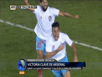 Final de la fecha 24: ganaron Arsenal y Defensa y Justicia
