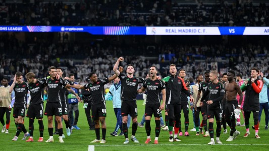 Real Madrid perdió con Arsenal y quedó eliminado de la Champions League