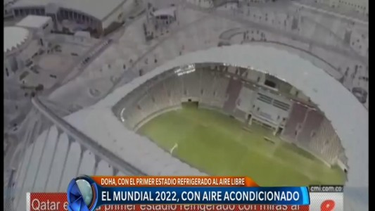 Qatar estrena el primer estadio con aire acondiconado, con miras al Mundial 2022