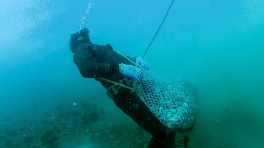 Un pescador murió mientras buceaba en Chubut