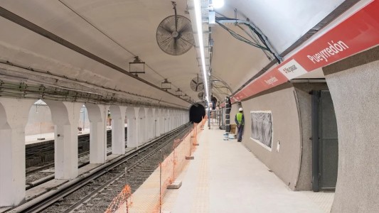 Subte: reabre el lunes la estación Pueyrredón de la línea B tras tres meses de obras