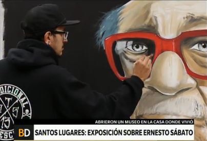 Exposición sobre Ernesto Sábato en Santos Lugares
