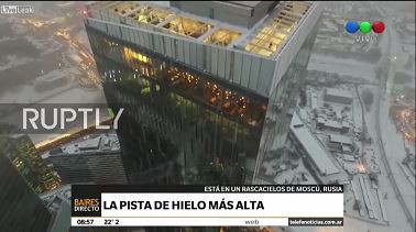 La pista de hielo más alta