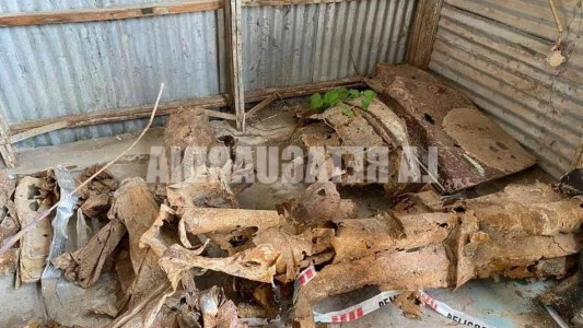 Escalofriante hallazgo en la ex ESMA: encuentran un auto enterrado que habría sido usado en la dictadura