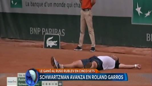 Roland Garros: Schwartzman debió disputar cinco sets para avanzar a la segunda ronda