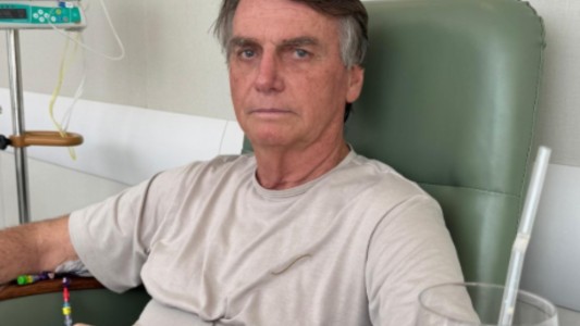 "No está previsto que me den el alta": Bolsonaro habló sobre su estado de salud