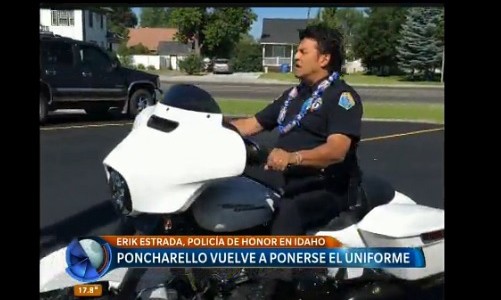 Poncharello vuelve a ponerse el uniforme