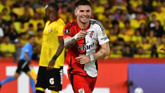 River le ganó 3-2 a Barcelona de Ecuador y quedó a un paso de la clasificación en la Copa Libertadores