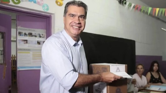 Jorge Capitanich fue a votar en Chaco: "Yo quiero mucha ficha limpia, pero ficha limpia para todos"