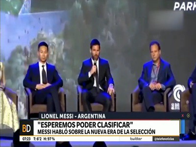 Messi sobre la nueva etapa de la selección: "esperamos poder clasificar"