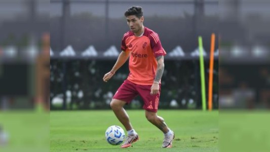 Gonzalo Montiel se resintió del desgarro y es nuevamente baja en River