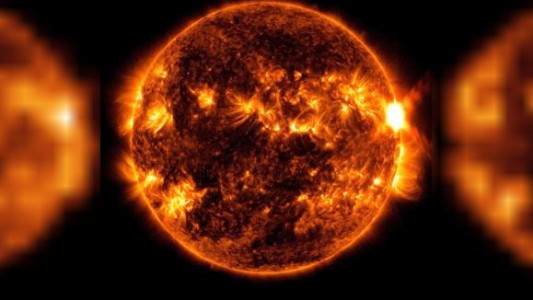 Una fuerte erupción solar causó apagones de radio en gran parte de la zona iluminada de la Tierra