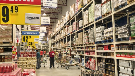 La inflación mayorista en abril aumentó 2,8%