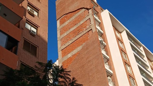 Tras el derrumbe, la Municipalidad de Córdoba emplazó al consorcio del edificio