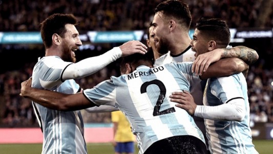 En el debut de Sampaoli, Argentina venció a Brasil