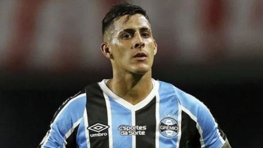 Cristian Pavón fue detenido tras el partido entre Gremio y CSA