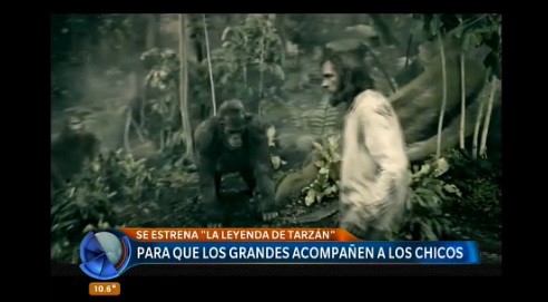 "La leyenda de Tarzán" se estrena ese jueves: una película para grandes y chicos