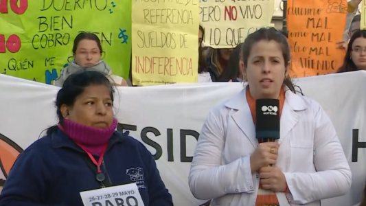 Paro en el hospital Garrahan: médicos reclaman por los salarios