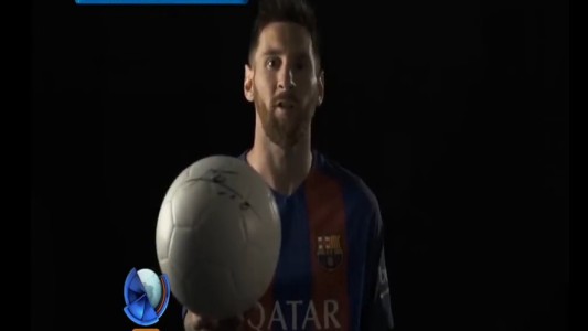 Messi, solidario con los refugiados