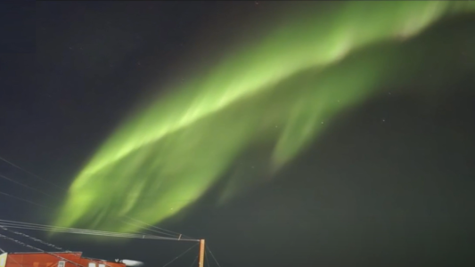 Video: auroras australes en Argentina