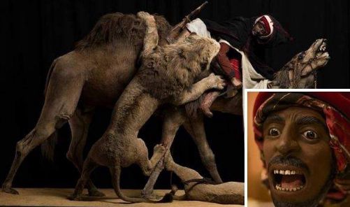 Descubrieron un cráneo humano en una escultura que era restaurada en EE.UU.