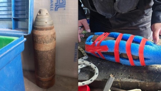 Hallaron un proyectil de artillería activo en una escuela de Santa Fe