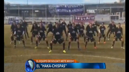 El equipo de fútbol más viral: Sacachispas grabó un haka muuuuy particular