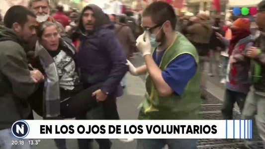 En los ojos de un voluntario: la protesta en el Congreso desde adentro