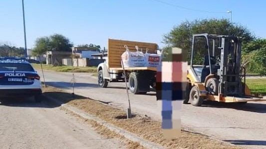 Falleció un niño de 9 años tras ser golpeado por un autoelevador