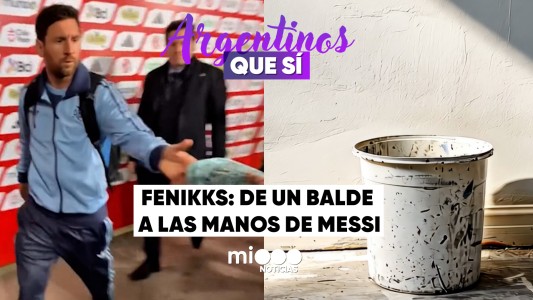 De un balde en el patio a las manos de Messi: La historia de Tomás Machuca y sus canilleras