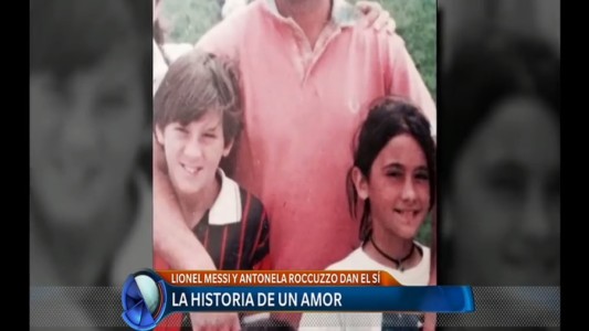 Messi y Antonella, la historia del amor
